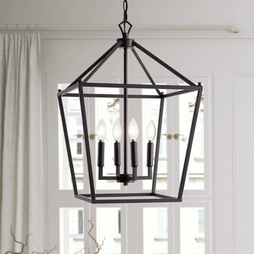 Pagoda Lantern Metal LED Pendant